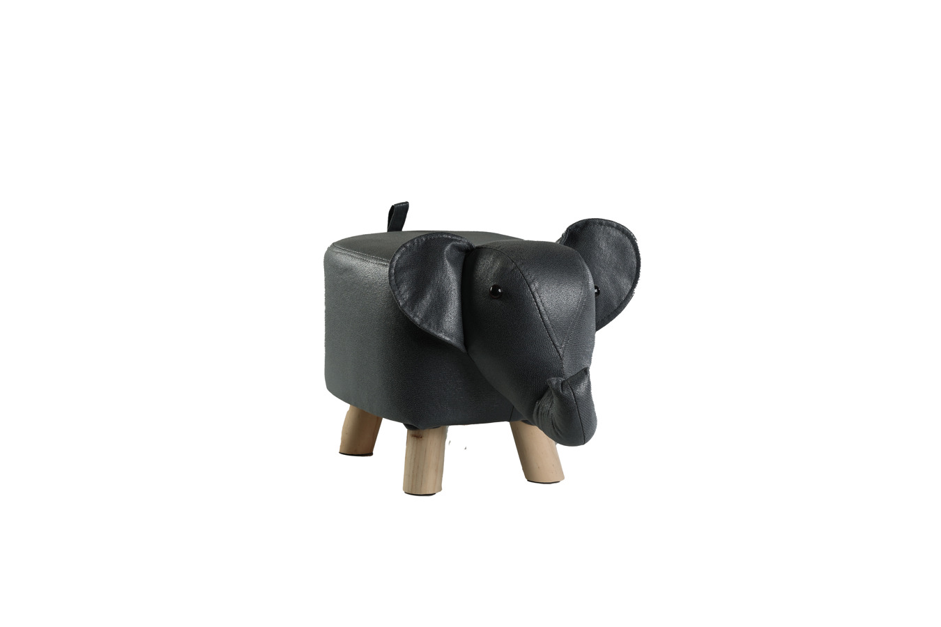 საბავშვო პუფი სპილო ნაცრისფერი