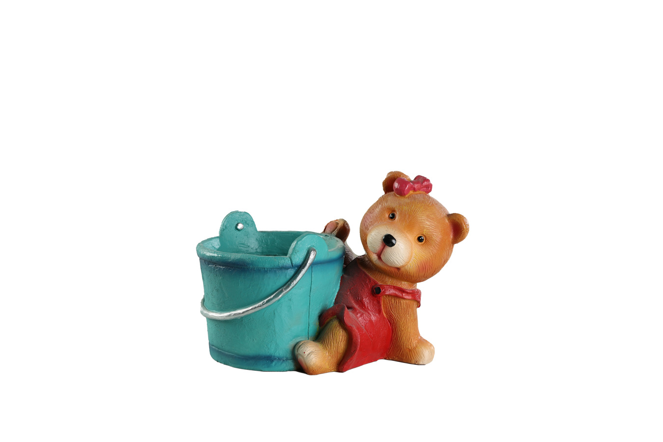 დეკორატიული კერამიკის საყვავილე დათვი