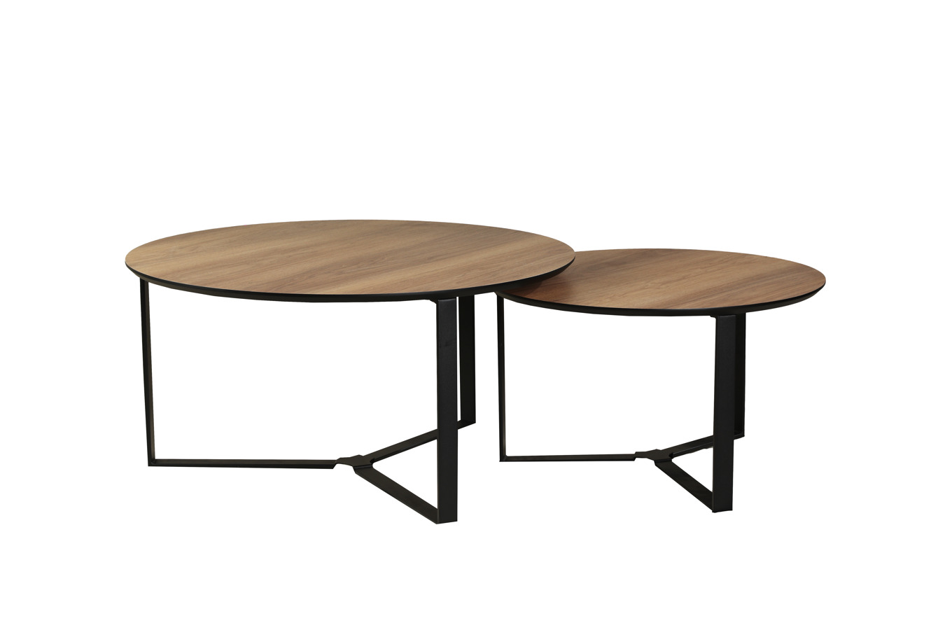 თურქული ჟურნალის მაგიდა ტყუპი MIAMI ყავისფერი